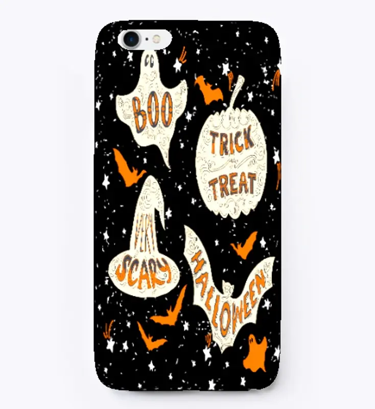 Halloween Pattern iPhone Case