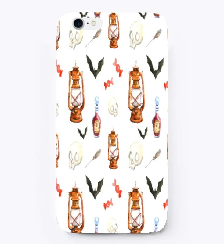 Halloween Pattern iPhone Case